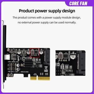 USB 3.2 PCI Express 카드 어댑터 20Gbps  C - Gen 2 (Windows/Linux용)