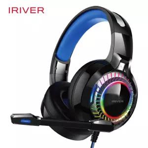 아이리버 게이밍 헤드셋 USB 7.1 RGB 고감도 마이크 노트북 컴퓨터 게임