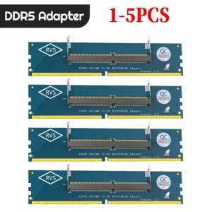 노트북 DDR5 SO-DIMM-데스크탑 DIMM 메모리 어댑터 게이밍 PC 카드 변환기 RAM 커넥터