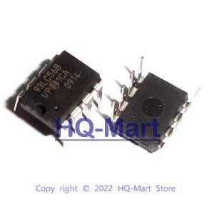 2~10개 93LC56B-I/P DIP-8 2K 마이크로와이어 호환 직렬 EEPROM 메모리 칩 IC