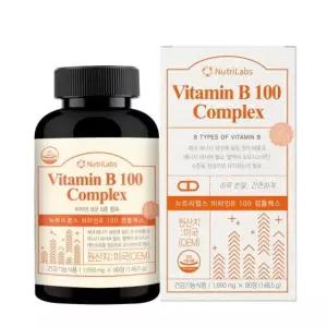 뉴트리랩스 비타민B 100 콤플렉스 1 650mg x 90정