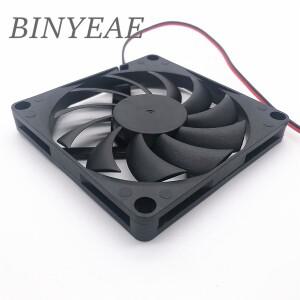 초박형 USB 냉각 선풍기 컴퓨터 CPU 8010 80mm 80x80x10mm DC 5V 12V 2 핀