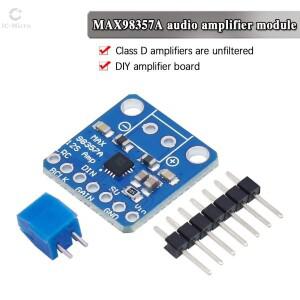 1/5/10PCS 고 MAX98357 I2S 3W 클래스 D 증폭기 브레이크아웃 인터페이스 오디오 XZG용 DAC 디코더
