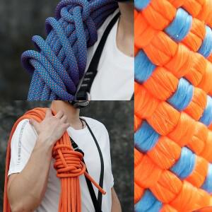 Φ:16mm-5m-등산 급속 하강 구조 고고도 작업용 고강도 폴리에스터 안전 로프 P637