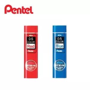 필기도구 펜텔 아인 슈타인 컬러 샤프심 0.5mm