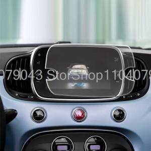 Fiat 호환 500 Abarth Uconnet - 7인치 차량용 인포테인먼트 GPS 네비게이션 LCD 스크린 PET 보호 필름