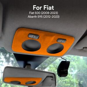 이탈리아 탑 스웨이드 독서등 스티커 피아트 호환 500 2008 2011 Abarth 595 -