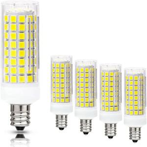 5pcs 10W 디 밍이 가능 E12 LED 옥수수 전구 100w 할로겐 백열 천장 팬 욕실 냉장고 동등