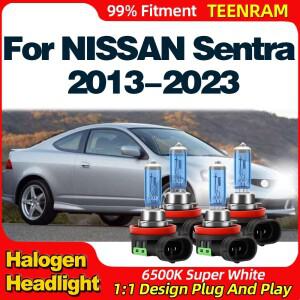닛산 호환 센트라 2013-   H11 자동차 헤드라이트 전구  밝은 할로겐 조명 12V W 6500K