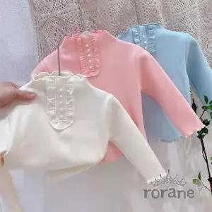 공주옷 기모 진주 프릴 공주 티셔츠