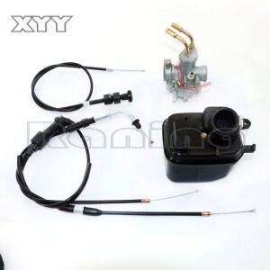 카브레터 오토바이 기화기 카비 에어 필터 스로틀 케이블, PEEWEE 50 PW 초크 PY50 YZINGER 케이블 BIKE용 PW50