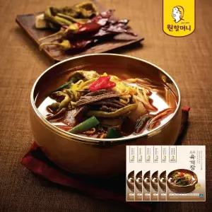 G[원할머니] 명품육개장 600g 6팩