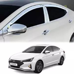 더뉴아반떼AD 윈도우바이저 크롬 썬바이저 윈도우몰딩