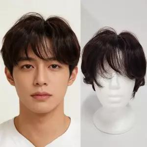 [룽스_63]통가발 파티가발 내츄럴 트렌드 커트머리 가발