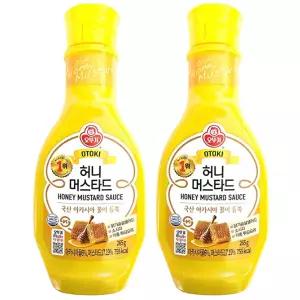 오뚜기 허니 머스타드 소스 265g 2개