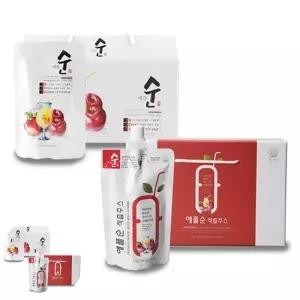 순수사과즙 영주 사과즙 생사과즙 애플순20포(스파우트)