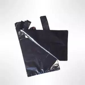 마트용 손잡이 비닐봉투 검정 26X45cm +11cm 200매 마트봉투