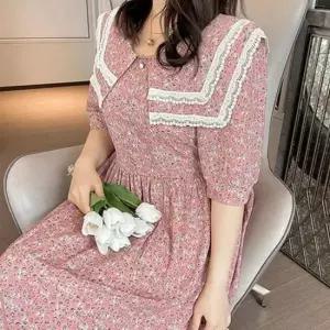 봄여름원피스 플라워패턴 빅사이즈여성의류 빅사이즈원피스 빅사이