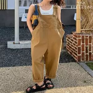 [헬렌]헬렌 오버롤 여성 멜빵바지 팬츠 루즈핏 캐주얼 점프