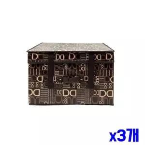 [골드스마일]접이식 의류박스 소 40x30x25cm x3개 소품수납정리함