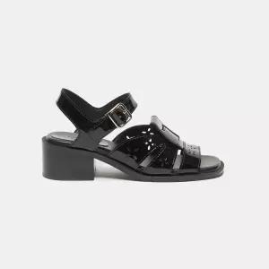 국내 정품 슈콤마보니 Daisy sandal(black) DG2AM26031BLK