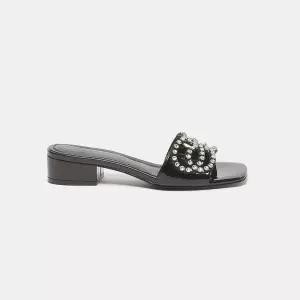 국내 정품 슈콤마보니 Mullang mule sandal(black) DG2AM26047BLK
