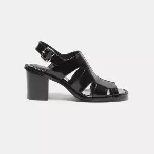 국내 정품 슈콤마보니 Strap heel sandal(black) DG2AM26044BLK
