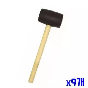 나무그립 고무헤드 망치 x9개