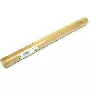 [골드스마일]원목 고무나무 밀대 50cm 대형 피자도우 국수밀대