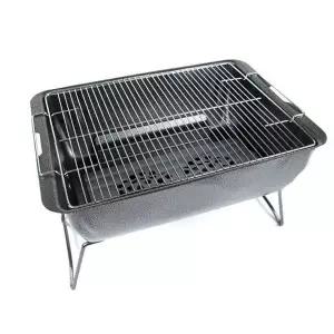 캠핑용 사각 바베큐그릴 중 고기불판 비비큐용품 혼술