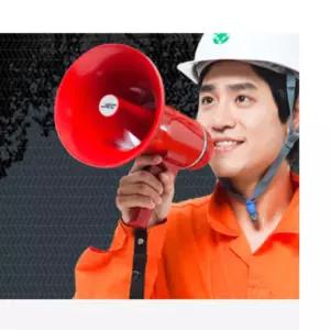 현장 재난대비 비상 사이렌 확성기 메가폰 야외행사 마이크 운동회 행사장