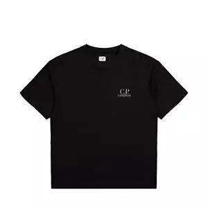 [CP COMPANY]씨피컴퍼니 저지 로고 반팔 티셔츠 20CMTS086A 005100W 999