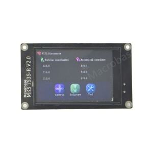 GRBL 쉴드 레이저 제어 카드 MKS DLC32 V2.1 TS35 lcd 미니 프린터 조각 마킹 머신 용 CNC 업그레이드 컨