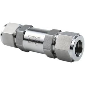 튜브 압축 유니온 304 316 스테인레스 스틸 체크 밸브 물 가스 오일 고압 6000 PSI 3 4 6 8 10 12-20mm 1/8