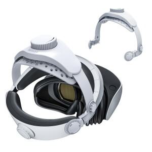[호환품]PlayStation VR2용 조절 가능 헤드 스트랩 VR 헤드셋의 지원 및 편안함 향상 PS5 호환 압력 감소
