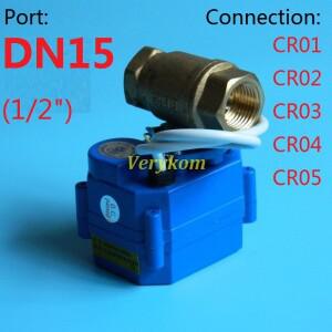 CWX-15Q/N DN15 1/2 인치 bsp 황동 전동 볼 밸브 전기 미니 워터 5V 12V DC 24V AC 220V CR 01 02 03 04 05