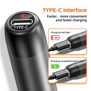 USB 납땜 인두 키트 LED 디지털 디스플레이 Type-C 인터페이스 무선 전기 조정 가능한 온도 용접 도구