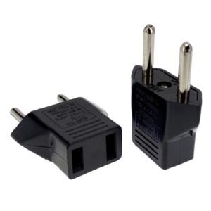 4.0mm 유로 EU 미국 일본 플러그 어댑터 JP CN 중국 여행 변환기 AC 콘센트 전원 충전기 소켓