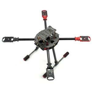 탄소 섬유 4 축 접이식 프레임 키트 DIY 멀티콥터 RC 쿼드콥터 레이싱 드론용 하이 랜딩 스키드 휠베이스 J