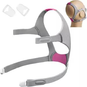 에어핏 N20 CPAP 마스크와 호환되는 테그네오 헤드기어 N20/에어터치 액세서리 교체용 스트랩 클립 2개가