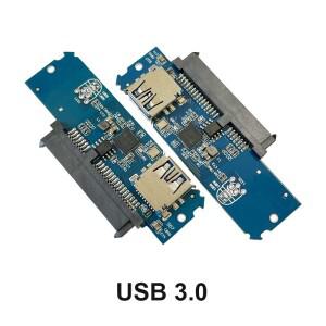 2.5인치 SSD SATA-USB 3.0 변환기 마이크로 USB 익스텐더 하드 드라이버-USB 확장 카드 디스크 전용)