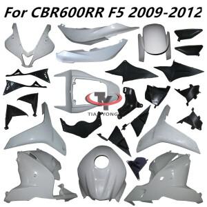 [호환품]CBR600RR F5 2009 용 플라스틱 부품 CBR 600 RR 바이크 오토바이 도색되지 않은 차체 페어링 사출