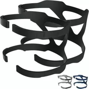범용 CPAP 헤드기어 2 팩 허스빈 교체용 헤드밴드 스트랩은 대부분의 비강 안면 전면 수면 무호흡증 마스크