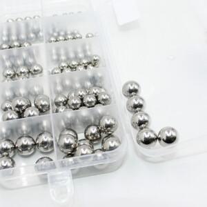 304 스테인레스 스틸 볼 자전거 느슨한 베어링 직경 2mm-12mm MTB 아이 스쿠터 고정밀 공 솔리드