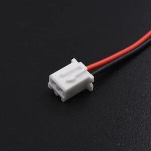 JST XH2.54 XH 와이어 케이블 커넥터, 2P, 6 핀 피치, 수컷 암컷 플러그 소켓, 10cm, 길이 26AWG, 10PCs