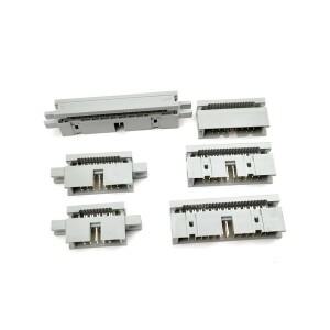 5pcs 2.54MM IDC  박스 헤더 수 1.27mm 피치 플랫 케이블 용 10/14/16/18/20/30/34/40/50 핀 커넥터
