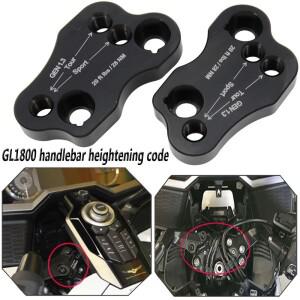 [호환품]바이크 오토바이 CNC 알루미늄 핸들라이저 하이트닝 클램프 혼다 호환 골드윙 GL1800 GL  액세서리
