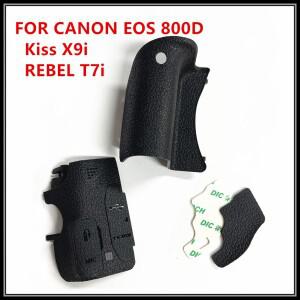 캐논 호환 EOS 800D Kiss X9i REBEL T7i 바디 고무 커버 그립 I/F 터미널 백 SLR 카메라 부품 용 새 원본