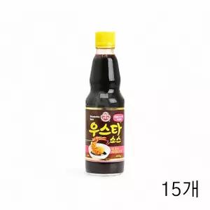 오뚜기 우스타소스 415g X 15개 스테이크 오므라이스소스 우스터소스 찹스테이크소스