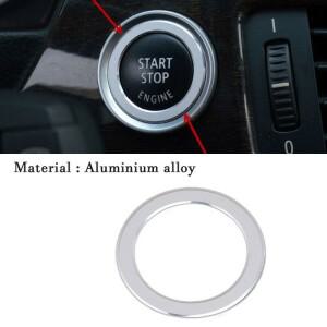 [호환품]자동차 링 스위치 장식  알루미늄 스틸 BMW 호환 3 시리즈 E90 318 320 325i 2006-12 엔진 시동 정